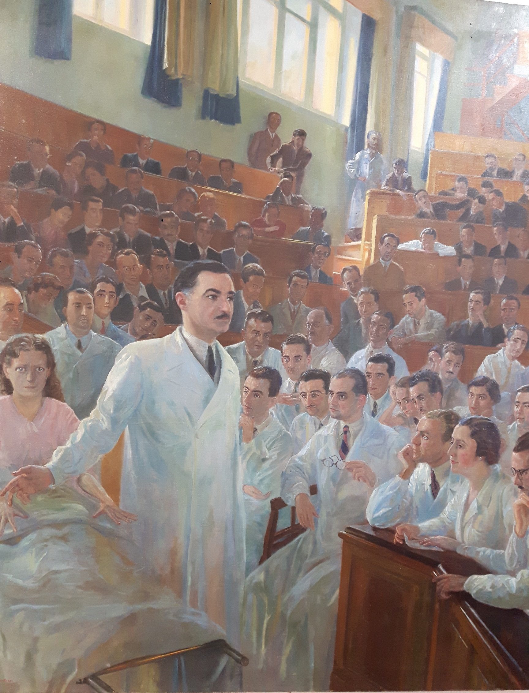 Nicola Pende and disciples, by Roberto Fantuzzi, Istituto Mendel, Rome - 02.jpg